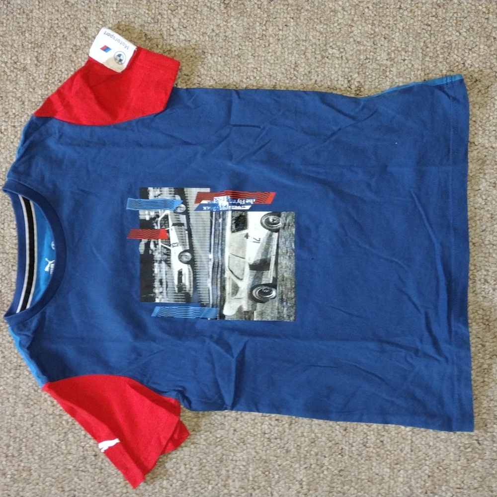 BMW medium Motorsport Essentials Kids Tahirt